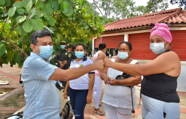 RECORRIDO POR EL MUNICIPIO SAN BENITO ABAD Y EL CORREGIMIENTO SANTIAGO APÓSTOL
