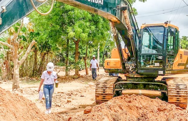 LA FASE II DEL ALCANTARILLADO EN SAN BENITO AVANZA EN UN 56 %