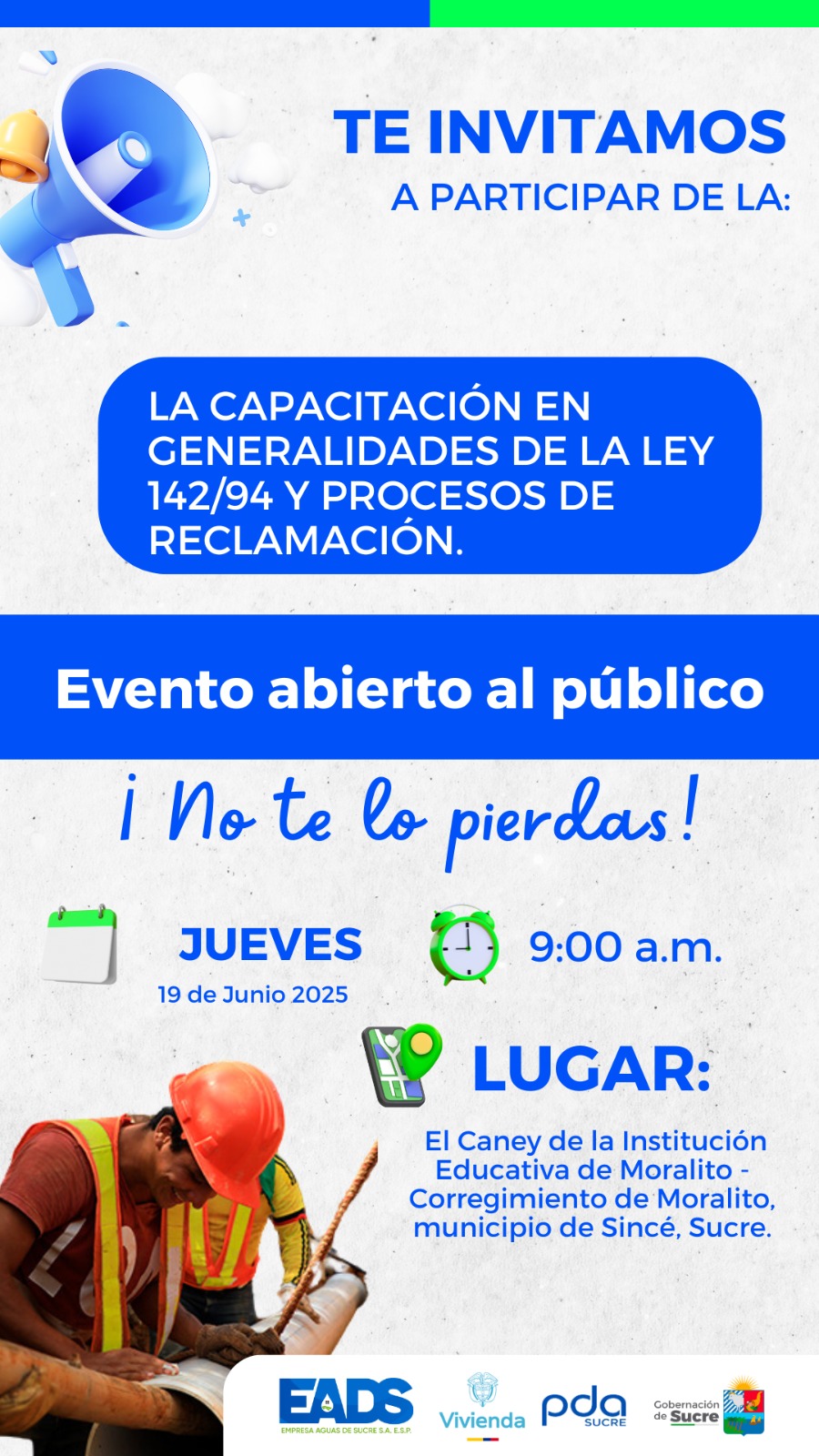 Invitación Capacitación Sincé